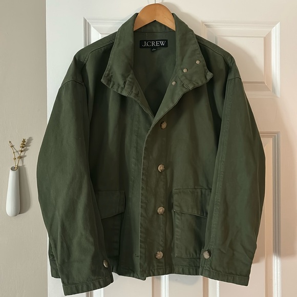 J. Crew Jackets & Blazers - J.CREW size S funnelneck field jacket
